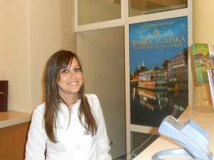 Tiziana in the Tumski Hotel